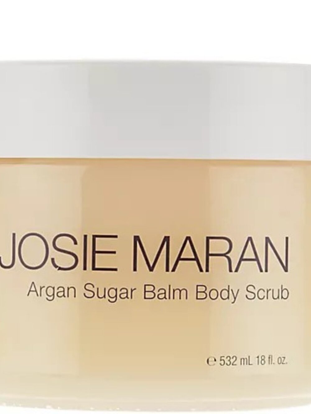 NWT Sealed Josie Maran Argan Sugar Balm Body Scrub Citrus Vanilla